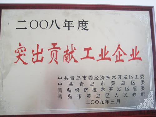 2008年度突出贡献企业